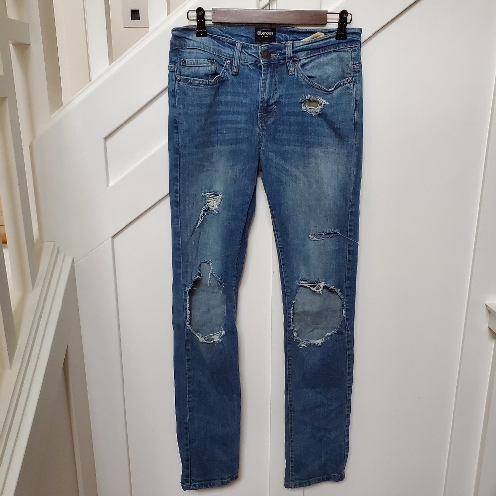 Blue Notes skinny fit tall Chase distressed jeans 29/34